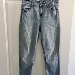 Old Navy Light Blue Straight Leg Jeans